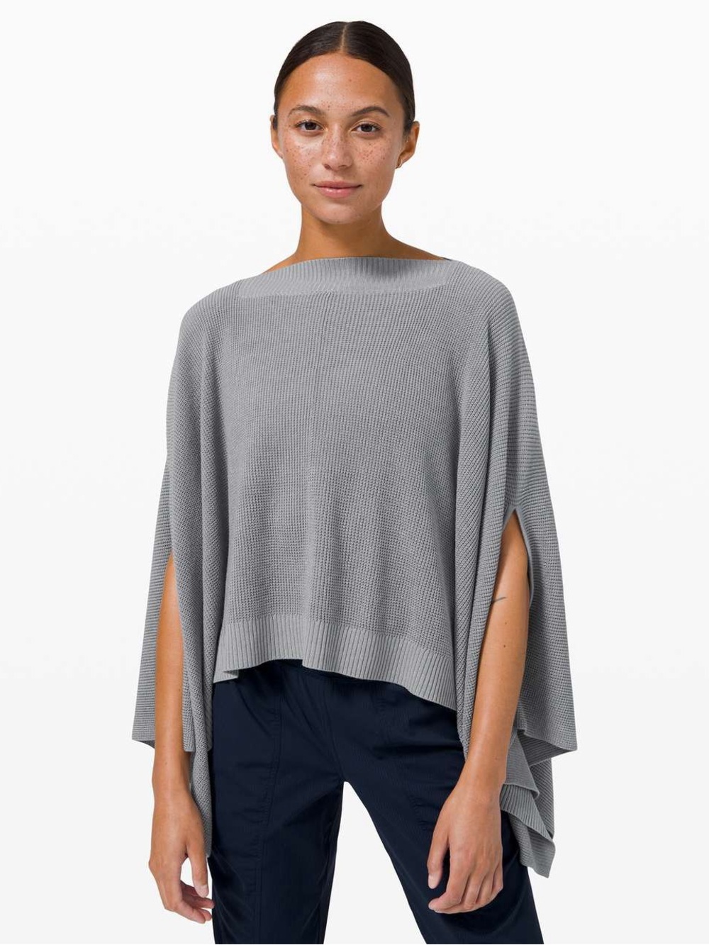 Lululemon Forward Flow Poncho Rhino Grey